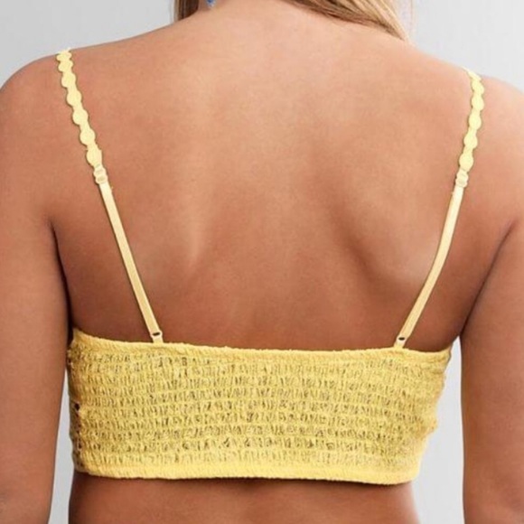 ☀️NWT FREE PEOPLE Sunrise to Sunset Bra In Sunny Day - Picture 4 of 9